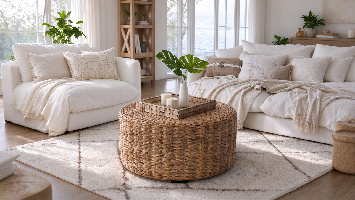Table basse ronde