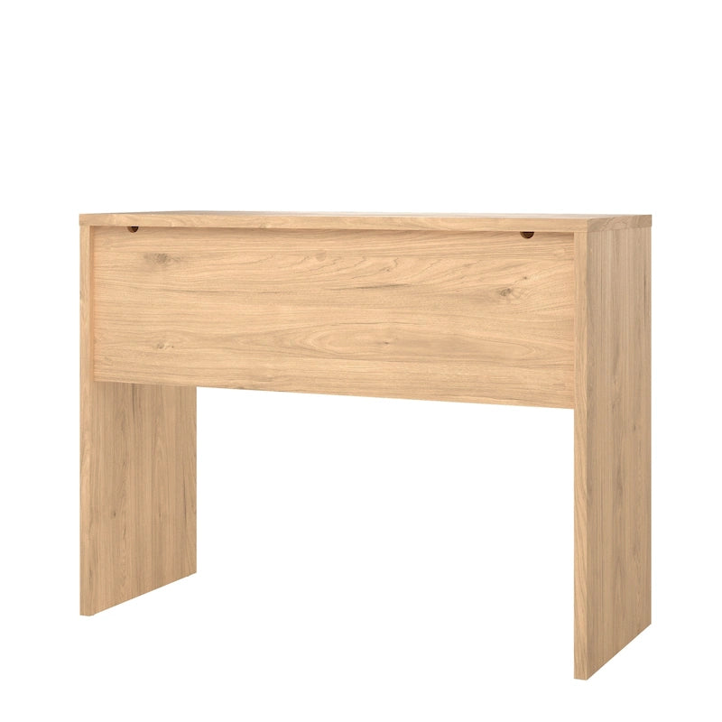 Bureau en hickory avec 2 tiroirs, assemblage à 2 personnes