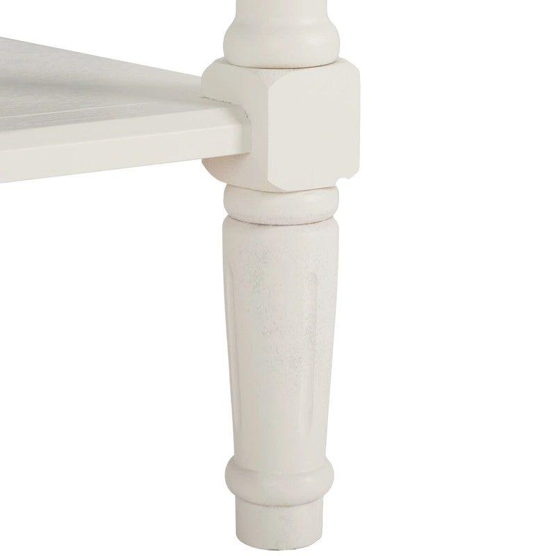 Console 2 tiroirs – Finition vieillie, 5 couleurs, 91 cm L (1 utilisateur)