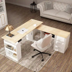 Table esthétique de bureau debout polyvalente 63W avec personnalisation de la hauteur