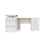 Table esthétique de bureau debout polyvalente 63W avec personnalisation de la hauteur