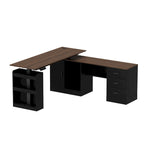 Table esthétique de bureau debout polyvalente 63W avec personnalisation de la hauteur