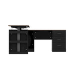 Table esthétique de bureau debout polyvalente 63W avec personnalisation de la hauteur