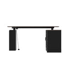 Table esthétique de bureau debout polyvalente 63W avec personnalisation de la hauteur
