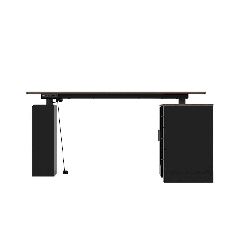 Table esthétique de bureau debout polyvalente 63W avec personnalisation de la hauteur