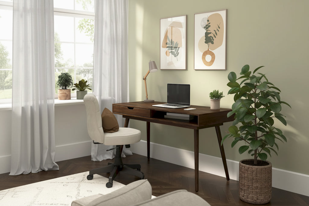 Bush Furniture Nora 54W Writing Computer Desk with Storage